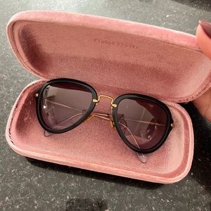 MIU MIU Aviator Sunglasses Authentic